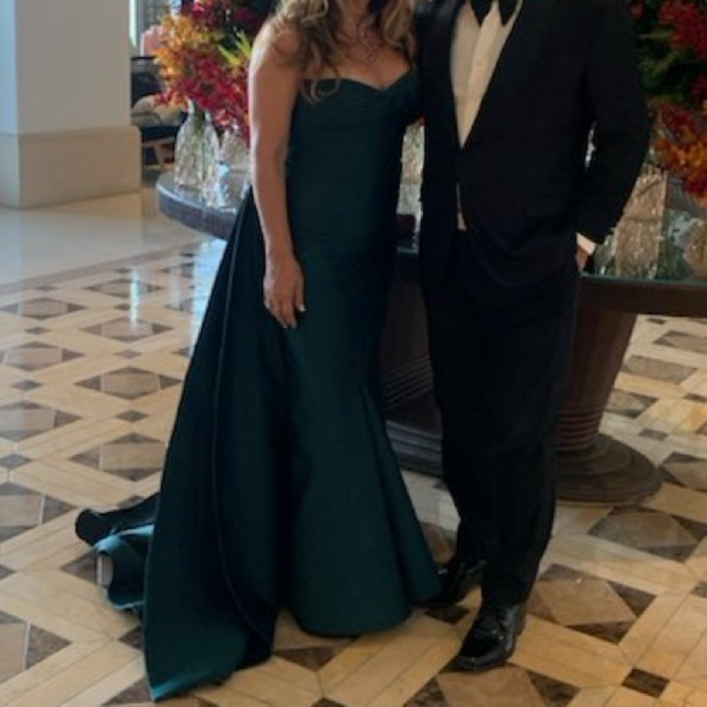 Zac Posen Emerald Green Gown